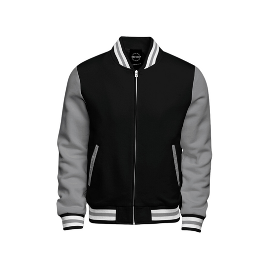 FLEECE VARSITY JACKETS (ZIP)