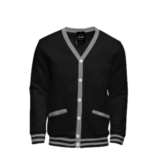 FLEECE VARSITY CARDIGANS