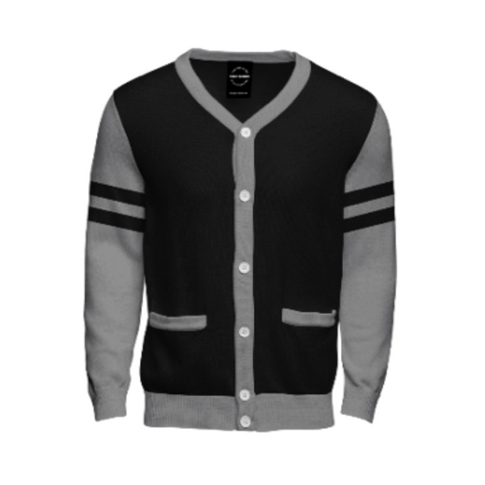 KNITTED VARSITY CARDIGANS