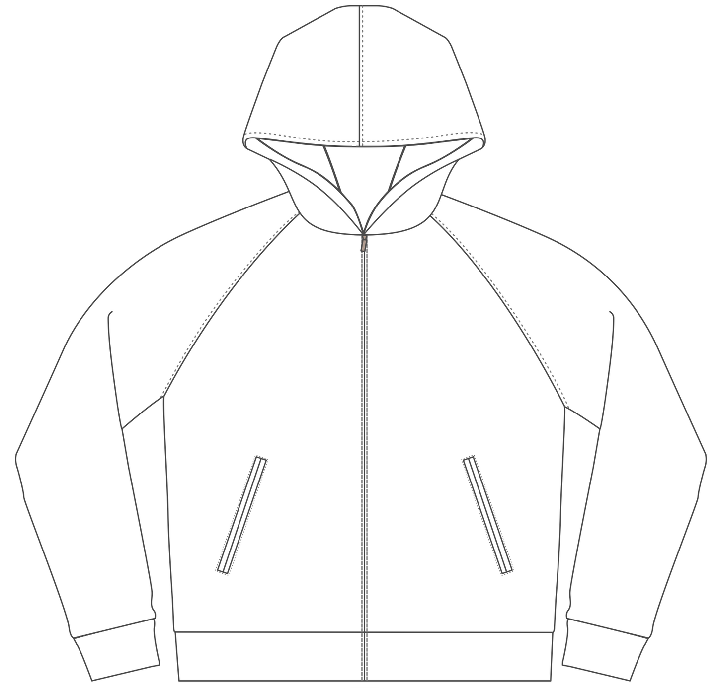 REVERSIBLE ZIP HOODIES